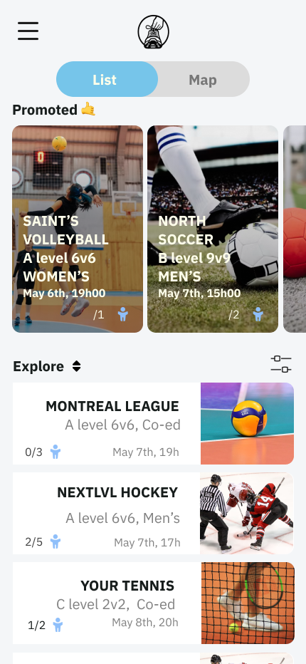 Browse games in English